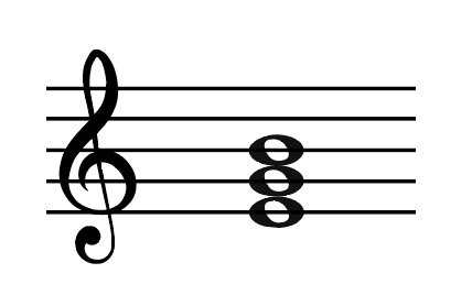 e minor chord, chord, Eminor, mediant chord