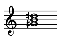 E major scale, Chord III, chord 3