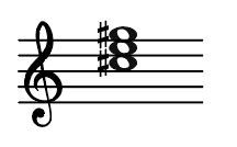 E major scale, Chord vi, chord 6