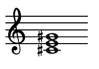 B major, Chord II, Chord 2, C sharp