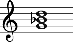G minor chord, Chord III, Mediant chord