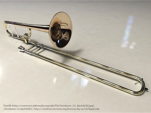 trombone photograph