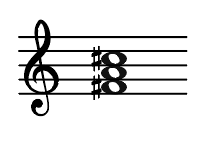 E major scale, Chord II, chord 2