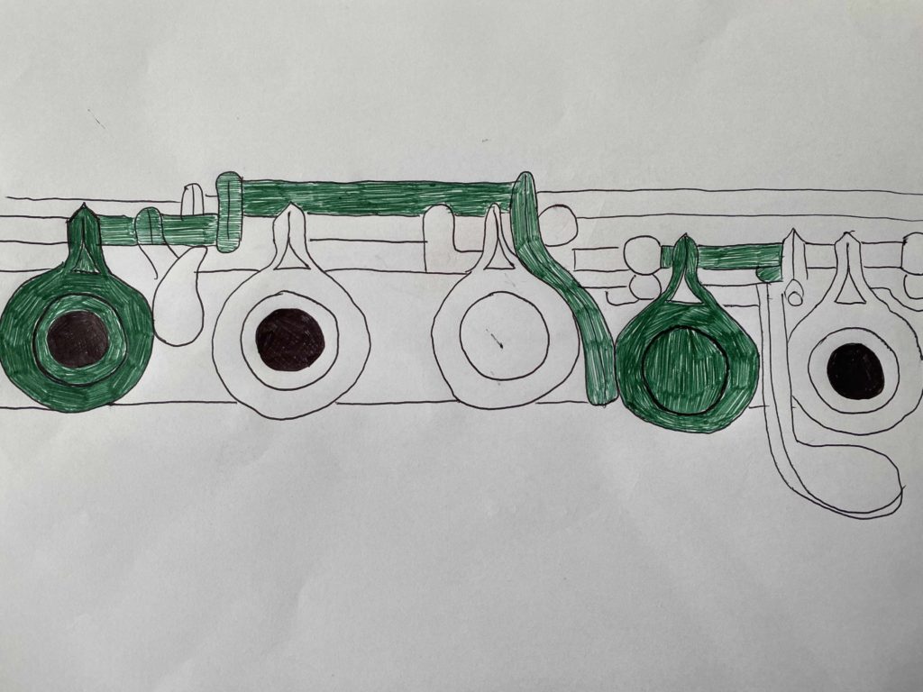 split e mechanism, split e mechanism flute, flute mechanism