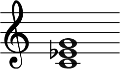 Chord II, C minor chord