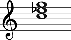 C minor chord, Chord VI, Submediant chord