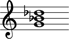 G diminished chord, Chord VII, leading note