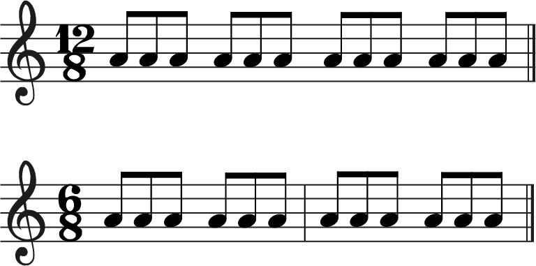 Time Signature 12/8 Forklart - JadeTime Signature 12/8 Forklart - Jade  