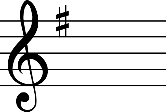 E Natural Minor Scale Key Signature