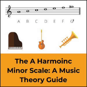 a harmonic minor scale title, featured image