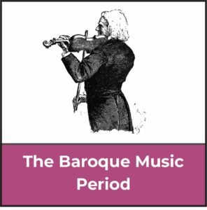 baroque music feature image with violin player