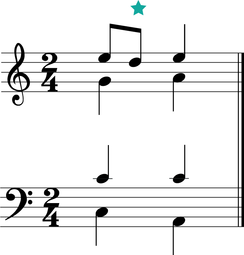 lower auxiliary note