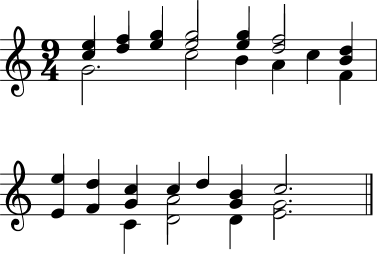 two complex measures in 9:4