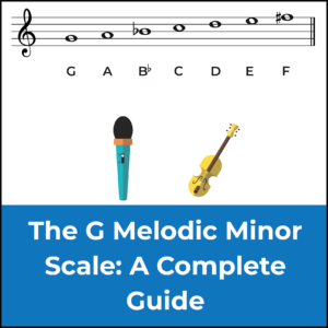 G Melodic Minor Scale, Featured image