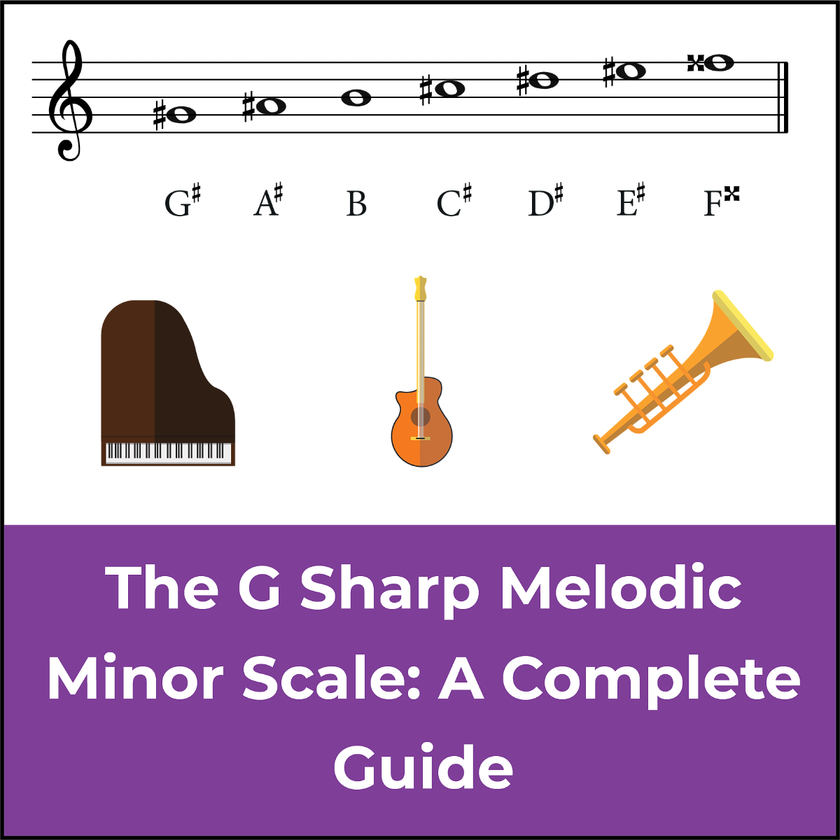 a sharp melodic minor scale