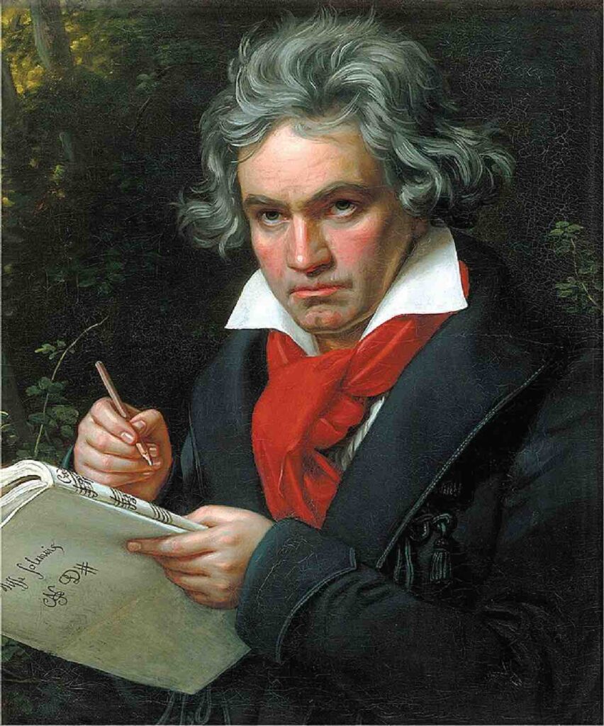 portrait of Beethoven