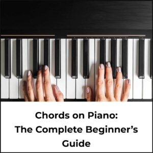 chords on piano, featured image