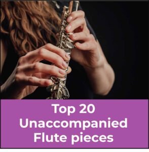 20 unaccompanied flute solos featured image