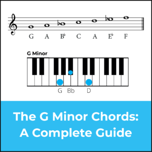G minor chords, featured image