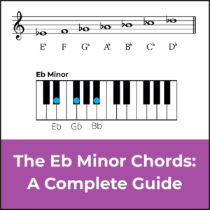 chords in e flat minor, featured image