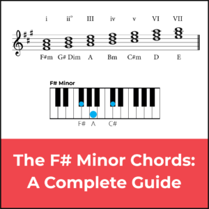 f sharp minor chords featured image