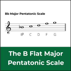 B flat major pentatonic scale, featured image