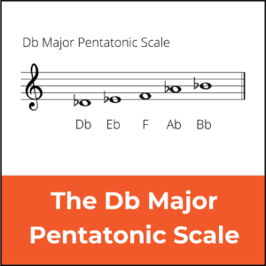 D flat major pentatonic scale featured image