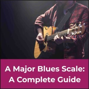 A major blues scale featured image