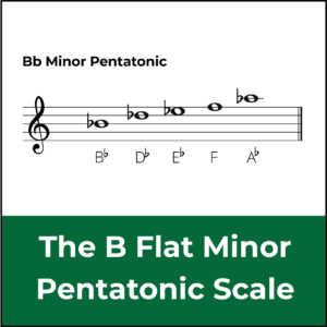B flat minor pentatonic featured image