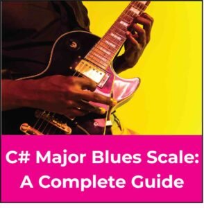 C sharp major blues scale, featured image