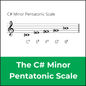 C sharp minor pentatonic scale featured image