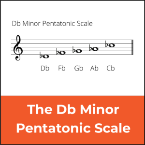 D flat minor pentatonic scale featured image