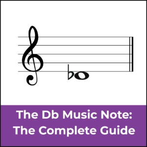 D flat music note featured image