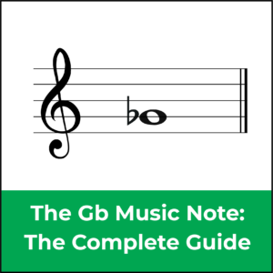 G flat music note featured image