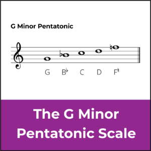 G minor pentatonic scale featured image
