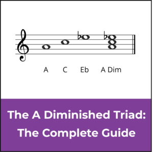 A diminished triad, featured image