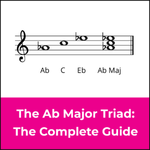 A flat major triad, featured image
