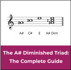 A sharp diminished triad, featured image