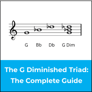 G diminished triad featured image