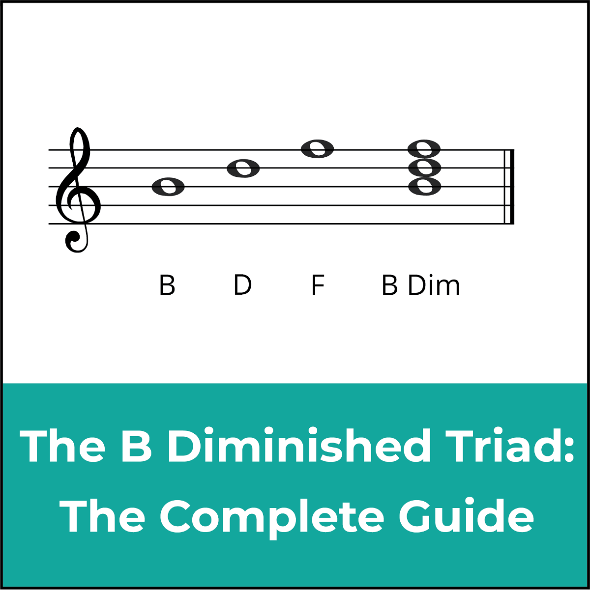 B Flat Diminished Triad: A Guide For Piano and Guitar 🎶🎹🎸