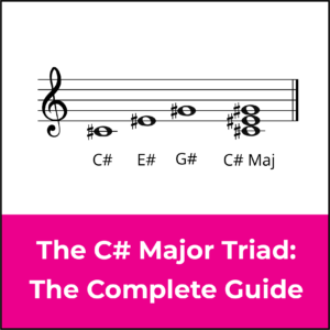C sharp major triad, featured image