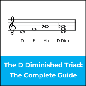 D diminished triad, featured image