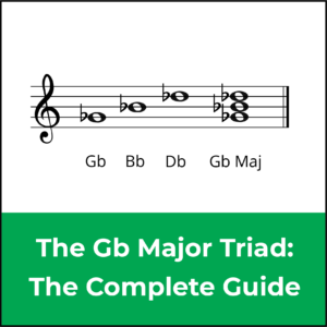 G flat major triad featured image