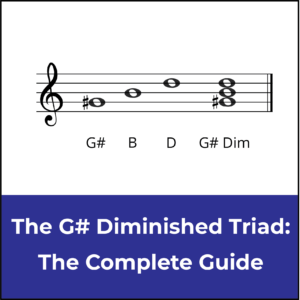 G sharp diminished triad, featured image