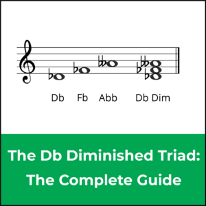 d flat diminished triad, featured image