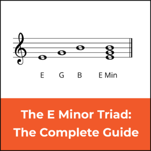 e minor triad, featured image