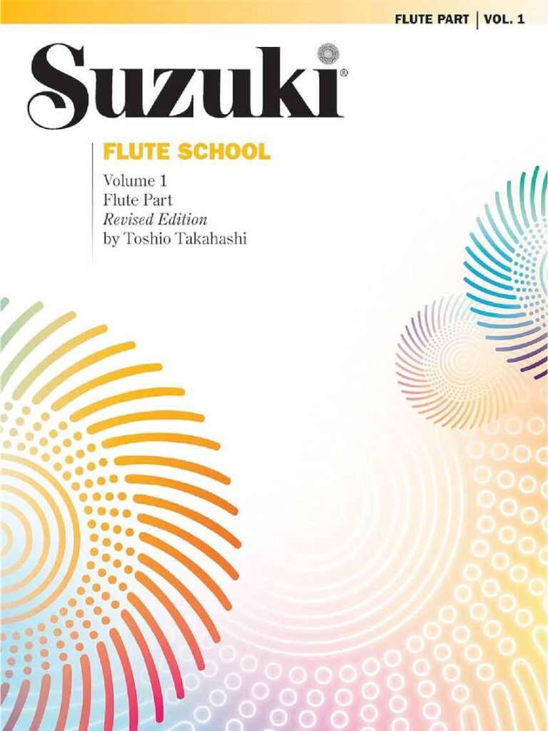 Suzuki flute book cover