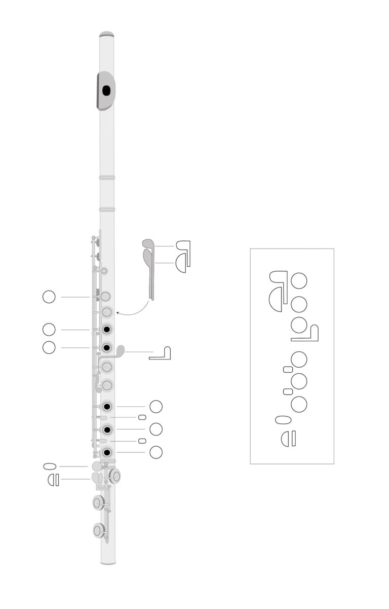 Flute Fingering Chart For Beginners: PDF Download 🎶🎶