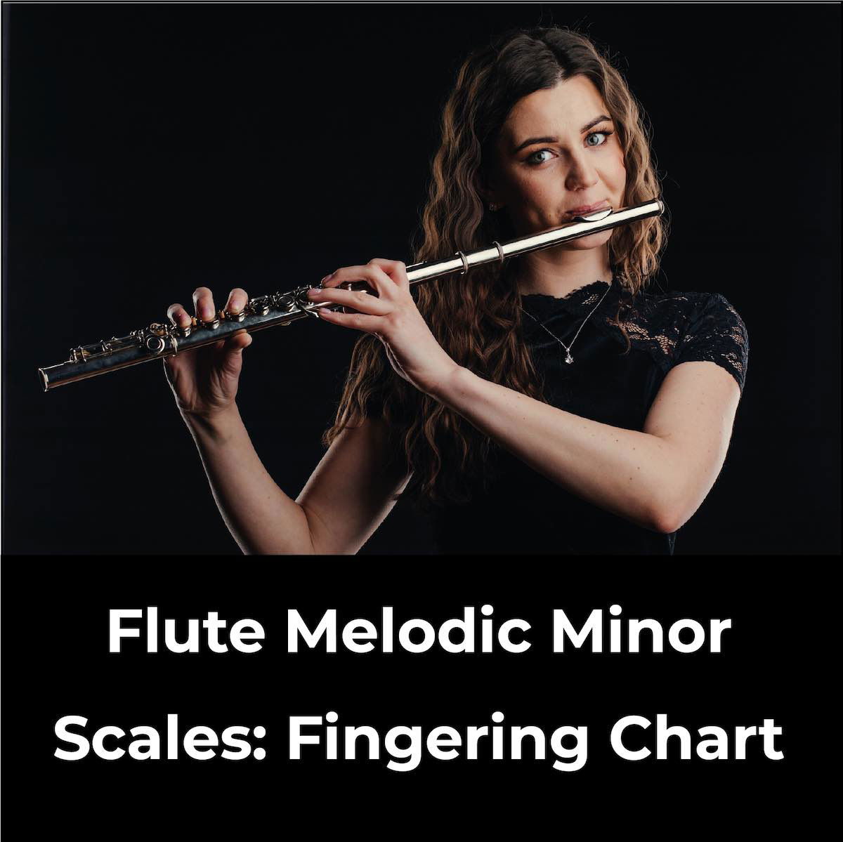 Flute Melodic Minor Scales: Fingering Charts